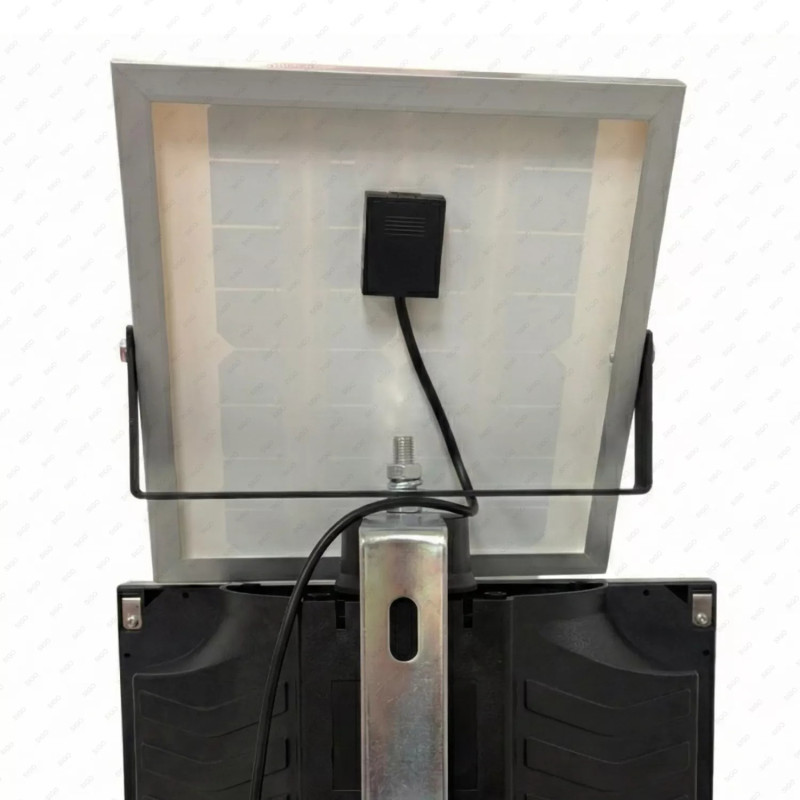 ‣ Señal Luminosa Solar Ámbar Tipo Semáforo | SIGO