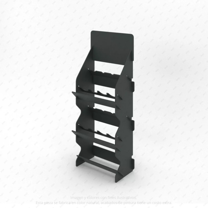 ‣ Exhibidor MDF para Vino Elegante y Resistente | SIGO