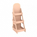 ‣ Exhibidor MDF 3 niveles para productos | SIGO