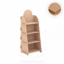 ‣ Exhibidor MDF 4 Niveles para Punto de Venta | SIGO
