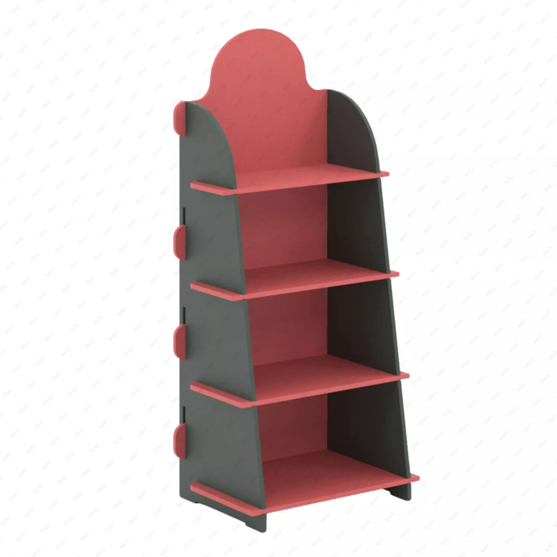 ‣ Exhibidor MDF 4 Niveles para Punto de Venta | SIGO