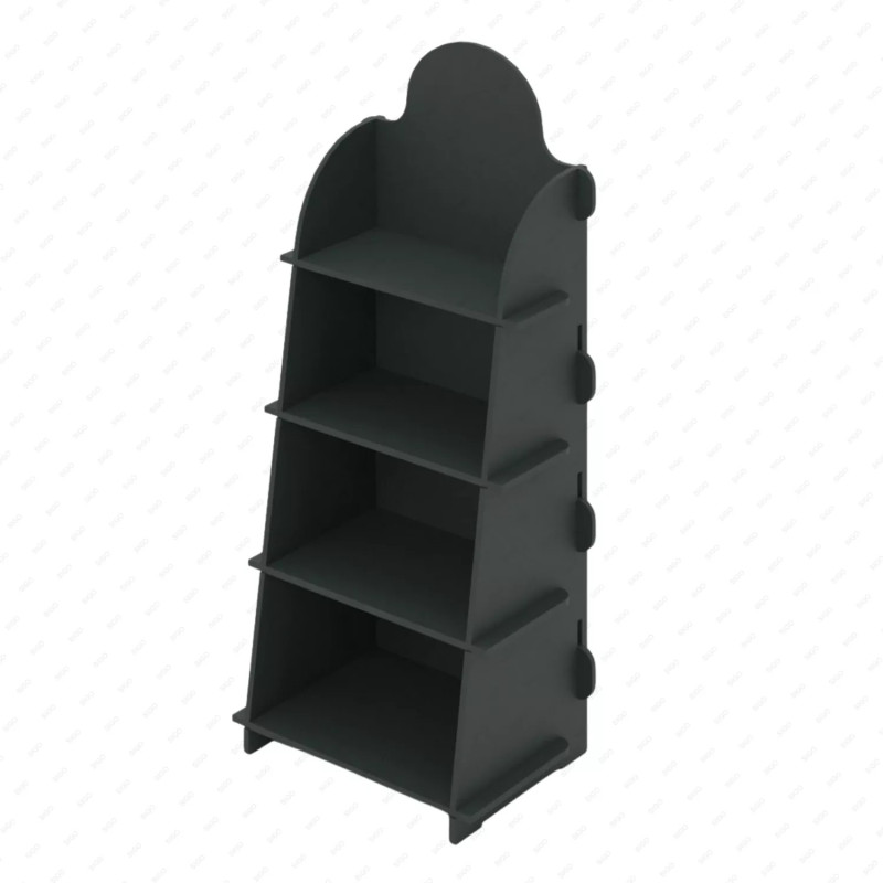 ‣ Exhibidor MDF 4 Niveles para Punto de Venta | SIGO