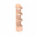 ‣ Exhibidor Torre MDF 4 Niveles para Punto de Venta | SIGO