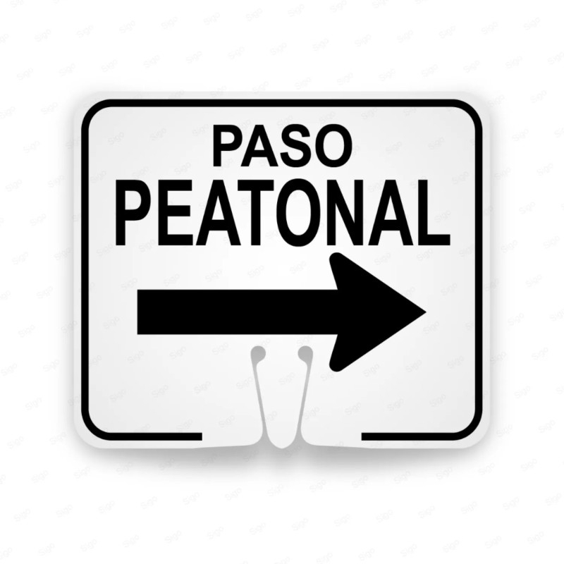 ‣ Paso Peatonal Izq. | Seguridad en la Vía | SIGO