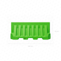 ‣ Separador Vial Tipo Jersey Verde Resistente | SIGO