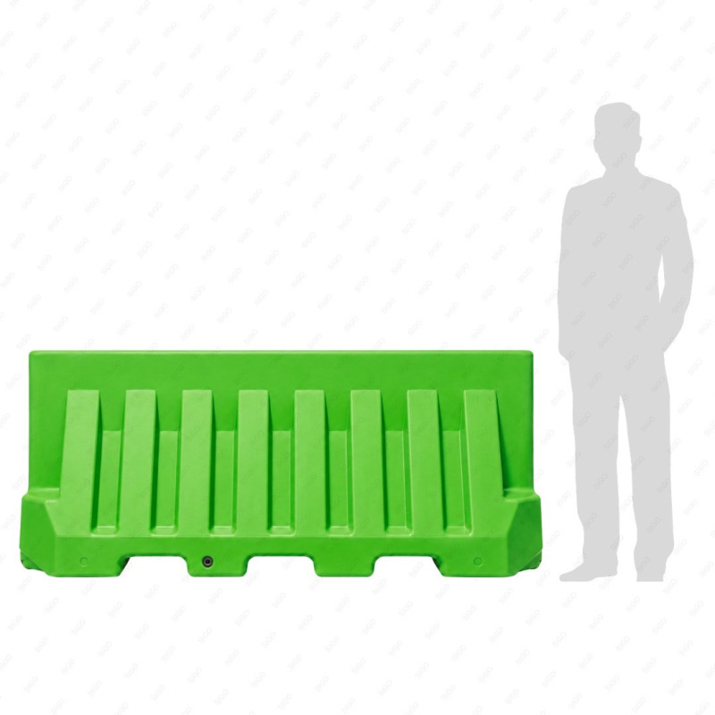 ‣ Separador Vial Tipo Jersey Verde Resistente | SIGO