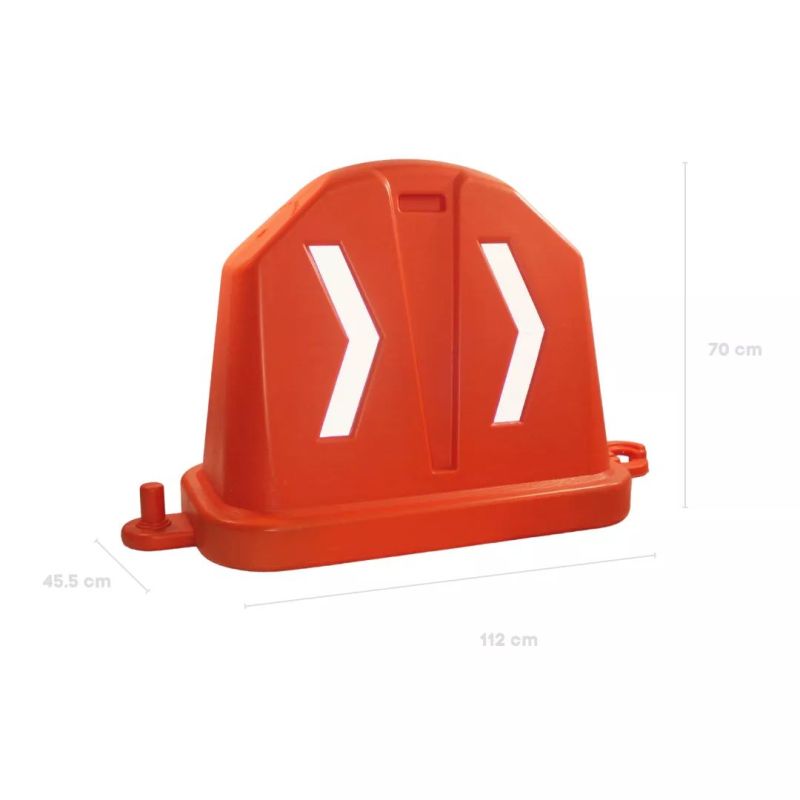 ‣ Barrera Vial Anidable 112 cm - Naranja | SIGO