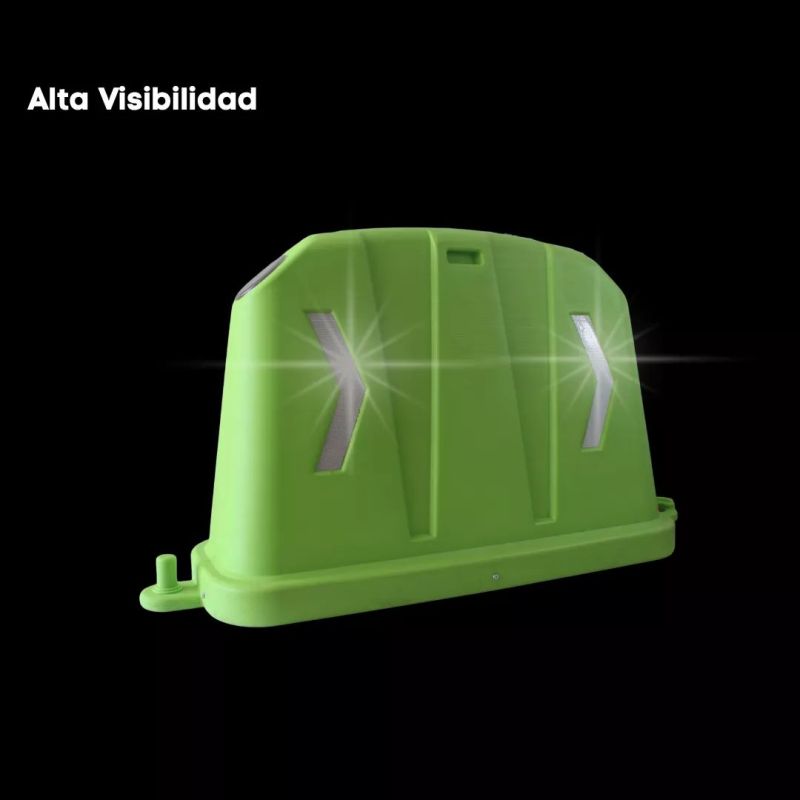 ‣ Barrera Vial Anidable 150 cm - Verde | SIGO