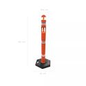 ‣ Poste Delimitador Vial 112 cm para separación | SIGO
