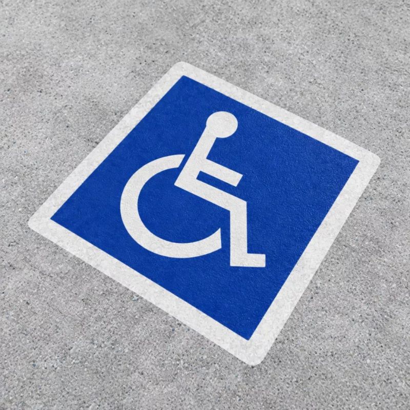 ‣ Pintado de Parqueo para Discapacitados | SIGO