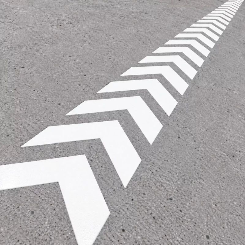 servicio de Pintado Marcas de Reducción tipo Chevron