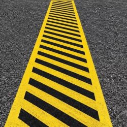 ‣ Señalización Horizontal Bicolor a 45° | SIGO