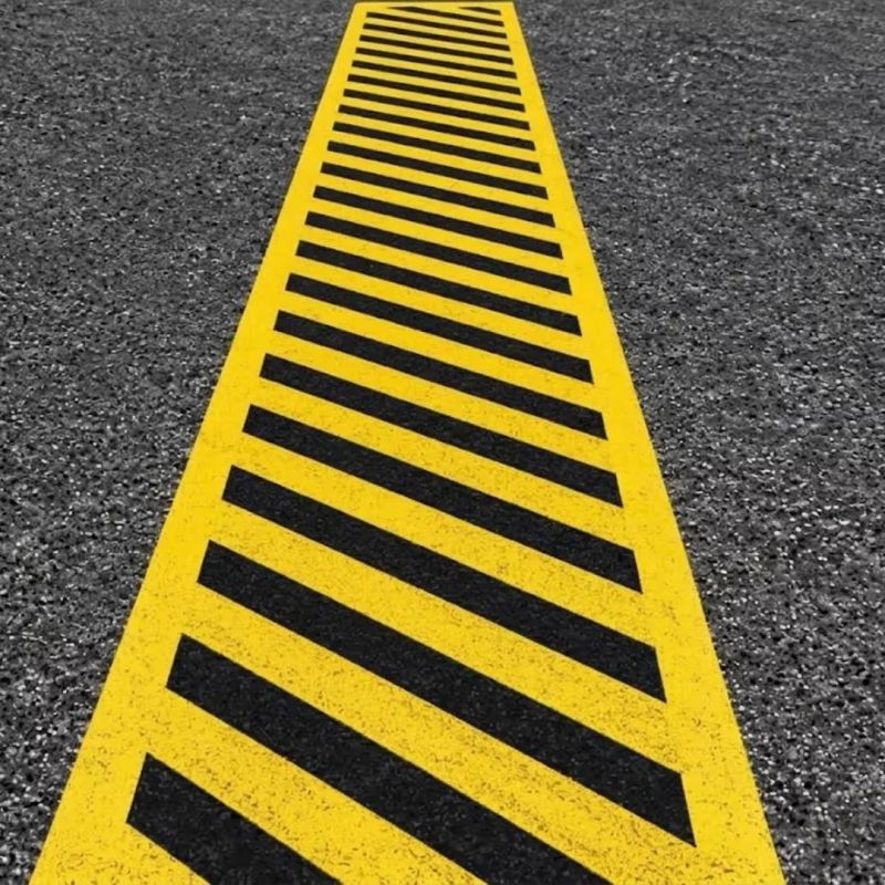 ‣ Señalización Horizontal Bicolor a 45° | SIGO