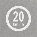 ‣ Señalización Horizontal 20 km/h | SIGO