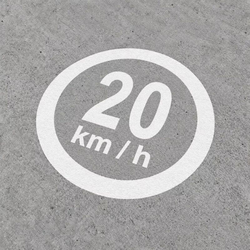 ‣ Señalización Horizontal 20 km/h | SIGO