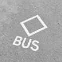 Servicio de Pintado Señal de Bus perspectiva
