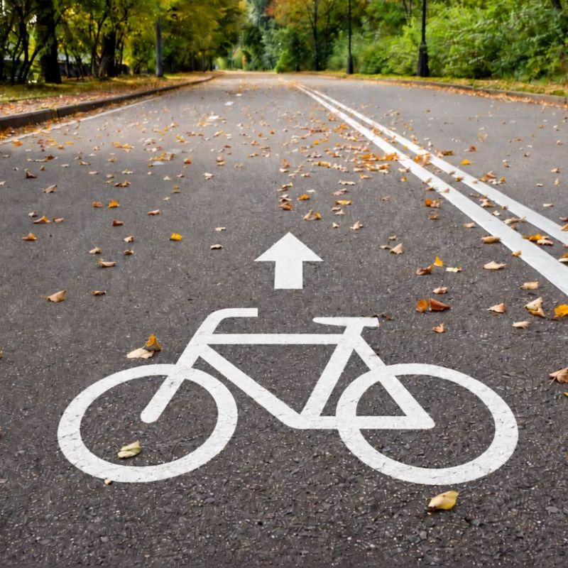 ‣ Señalización Ciclovía con Pintura | SIGO
