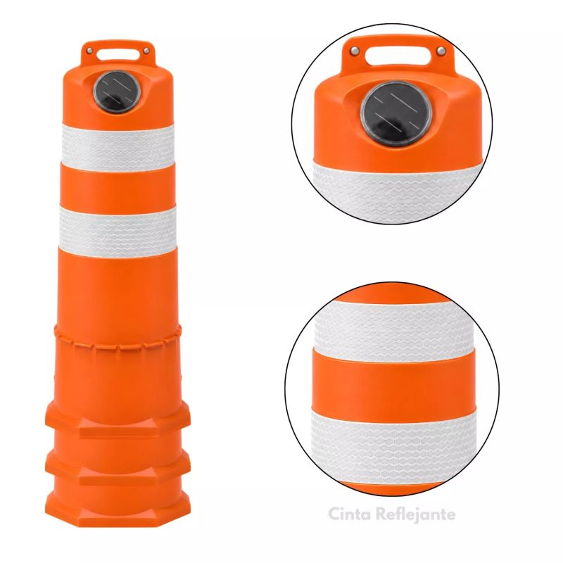 ‣ Trafitambo Canalizador Vial Solar 112 cm | SIGO