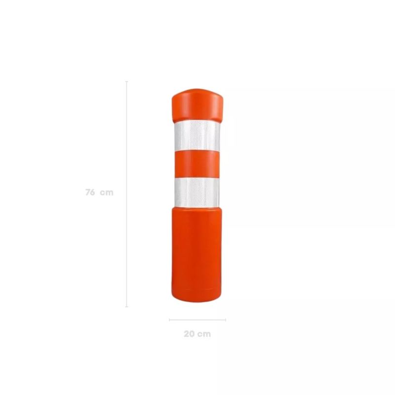 ‣ Hito Vial Flexible 29.92" para Seguridad | SIGO