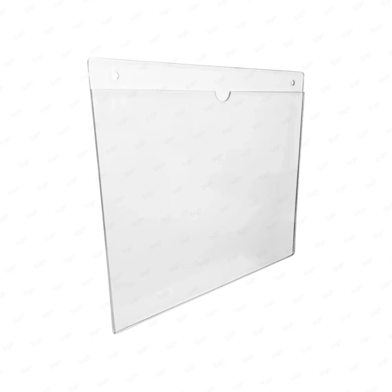 Porta Hojas Acrilico de Pared | T/Carta horizontal