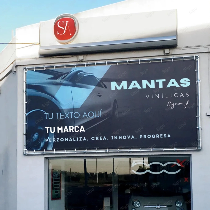 ‣ Impresión Lona Vinilica Mate | Sigo