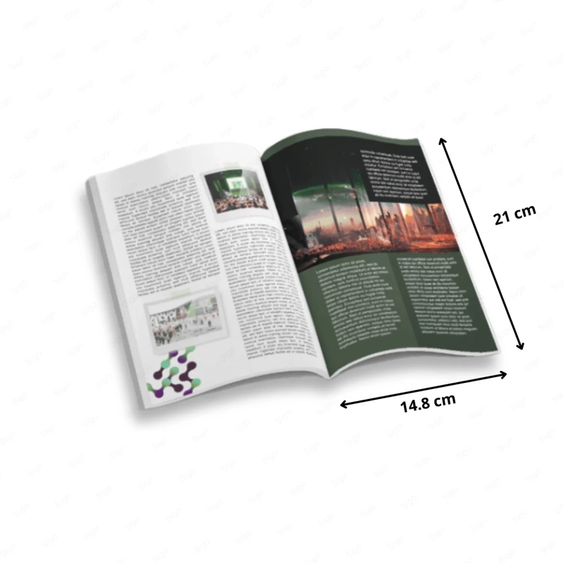 ‣ Revista Tamaño A5 (14.8 X 21 cm) en Guatemala | SIGO