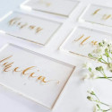 Tarjetas de Acrilico Transparente