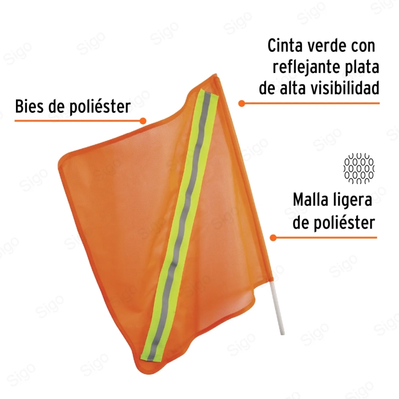 Banderola Reflectiva | Sigo