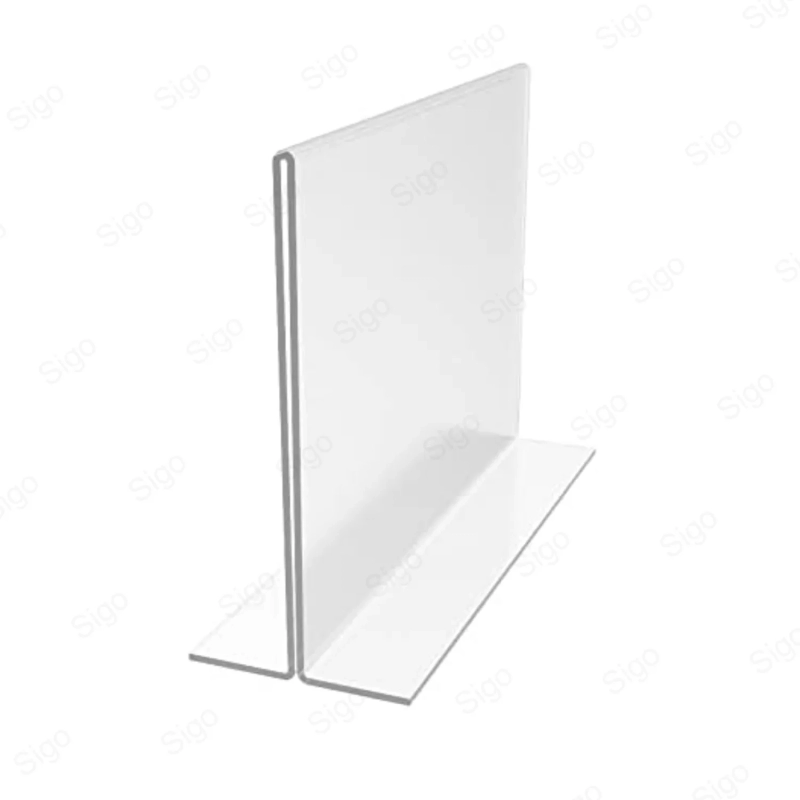 Portahojas Acrilico tipo Standee | Horizontal