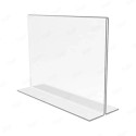Portahojas Acrilico tipo Standee | Horizontal