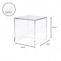 Cubo Decorativo de Acrilico | Transparente