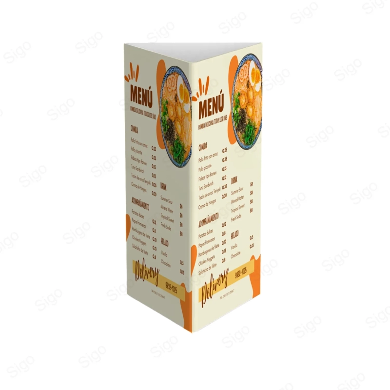 TendCard Vertical Carta| 3 Caras