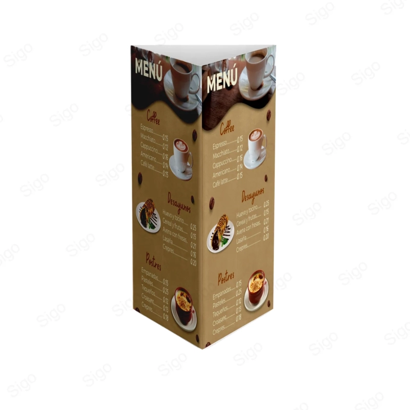 TendCard Vertical Doble Carta | 3 Caras