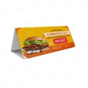 TendCard Horizontal Carta | 3 Caras