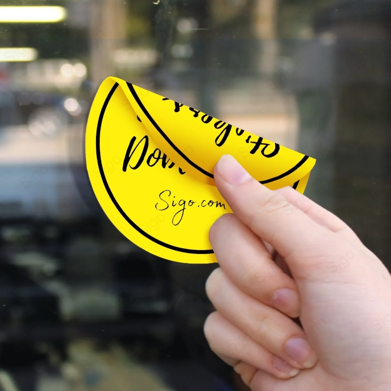 Servicio de Impresión de Calcomanias Doble Cara, Calcomanías Personalizadas