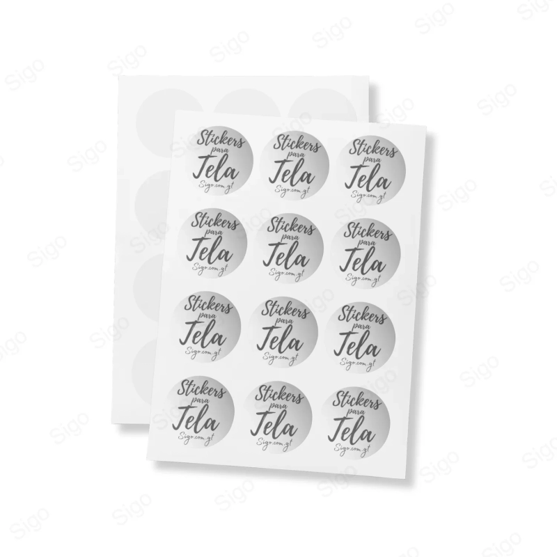 Servicio de Impresión de Calcomanias para Tela, Calcomanías Personalizadas