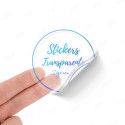 Servicio de Impresión de Calcomanias Transparentes, Calcomanías Personalizadas
