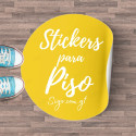 Servicio de Impresión de Calcomanias para piso, Calcomanías Personalizadas