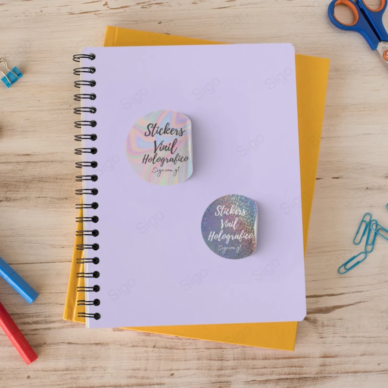 Servicio de Impresión de Calcomanias Holograficas, Calcomanías Personalizadas