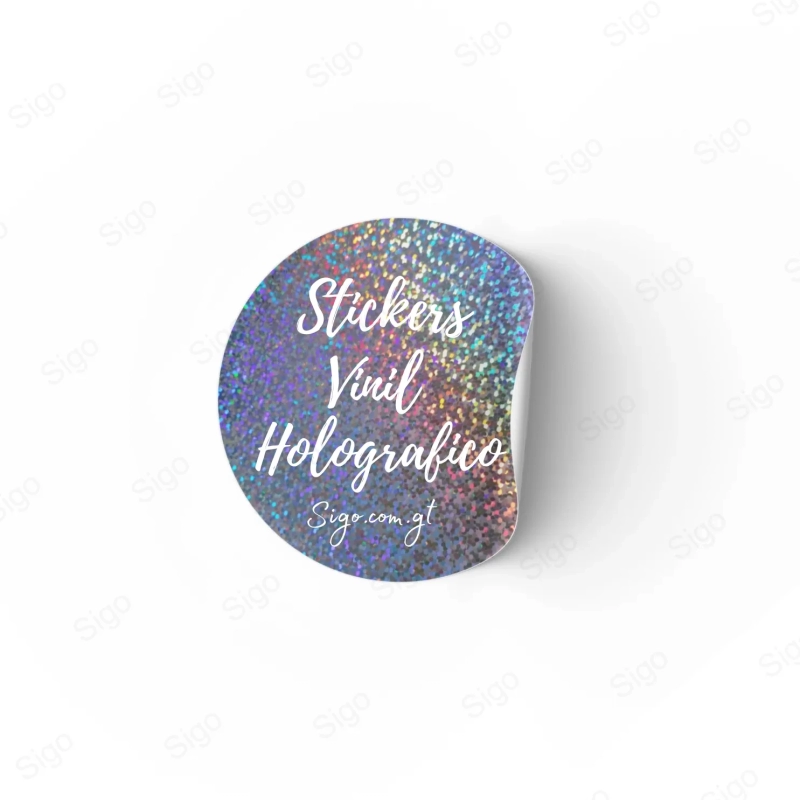 Servicio de Impresión de Calcomanias Holograficas, Calcomanías Personalizadas