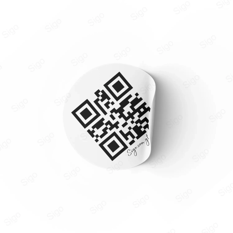 Servicio de Impresión de Calcomanias Codigo QR, Calcomanías Personalizadas