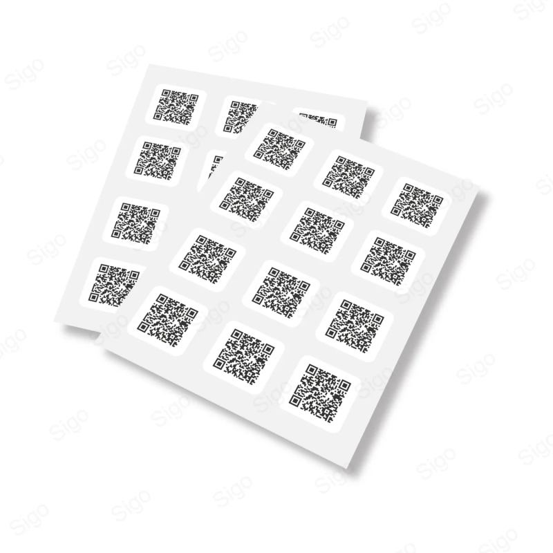 Servicio de Impresión de Calcomanias Codigo QR, Calcomanías Personalizadas
