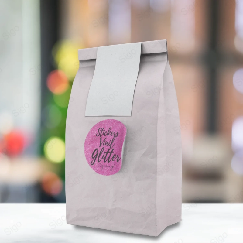 Servicio de Impresión de Calcomanias Glitter, Calcomanías Personalizadas