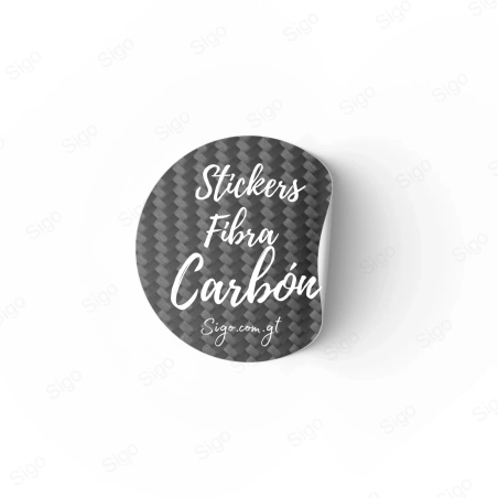 Servicio de Impresión de Calcomanias Fibra Carbóno, Calcomanías Personalizadas
