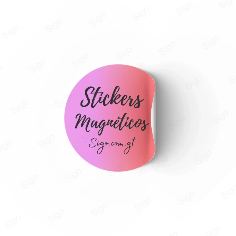 Servicio de Impresión de Calcomanias Magneticas, Calcomanías Personalizadas