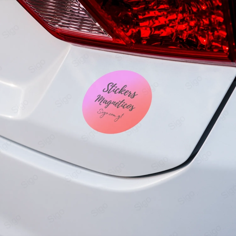 Servicio de Impresión de Calcomanias Magneticas, Calcomanías Personalizadas