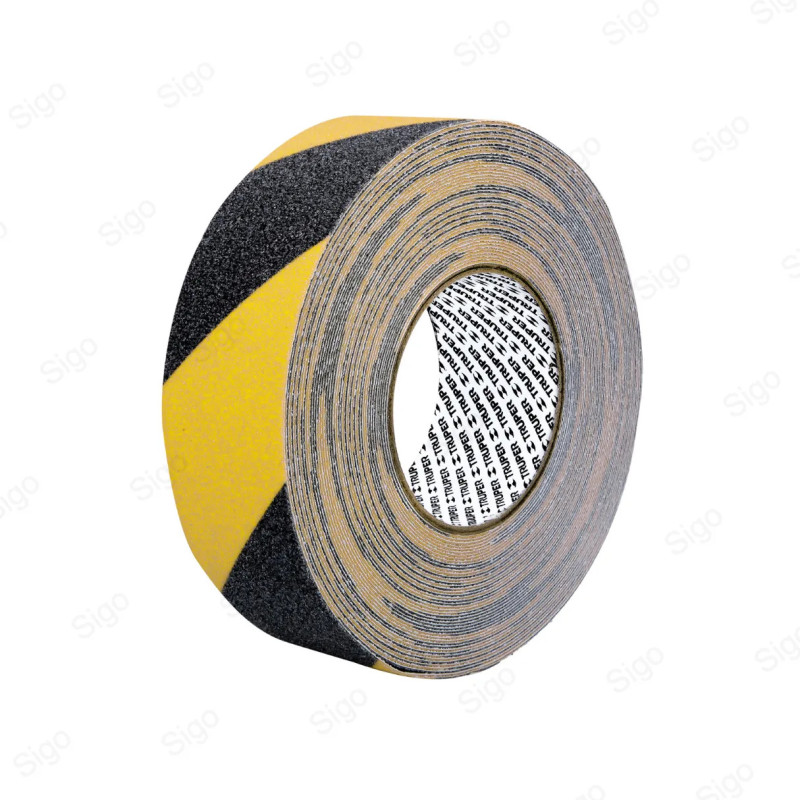▶︎ Rollo Cinta Antideslizante Amarilla/Negra | Sigo