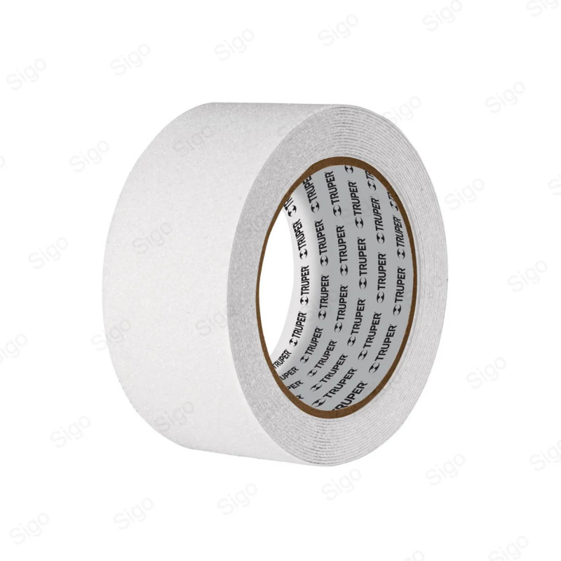▶︎ Rollo Cinta Antideslizante Blanca 2" x 5 Metros | TRUPER