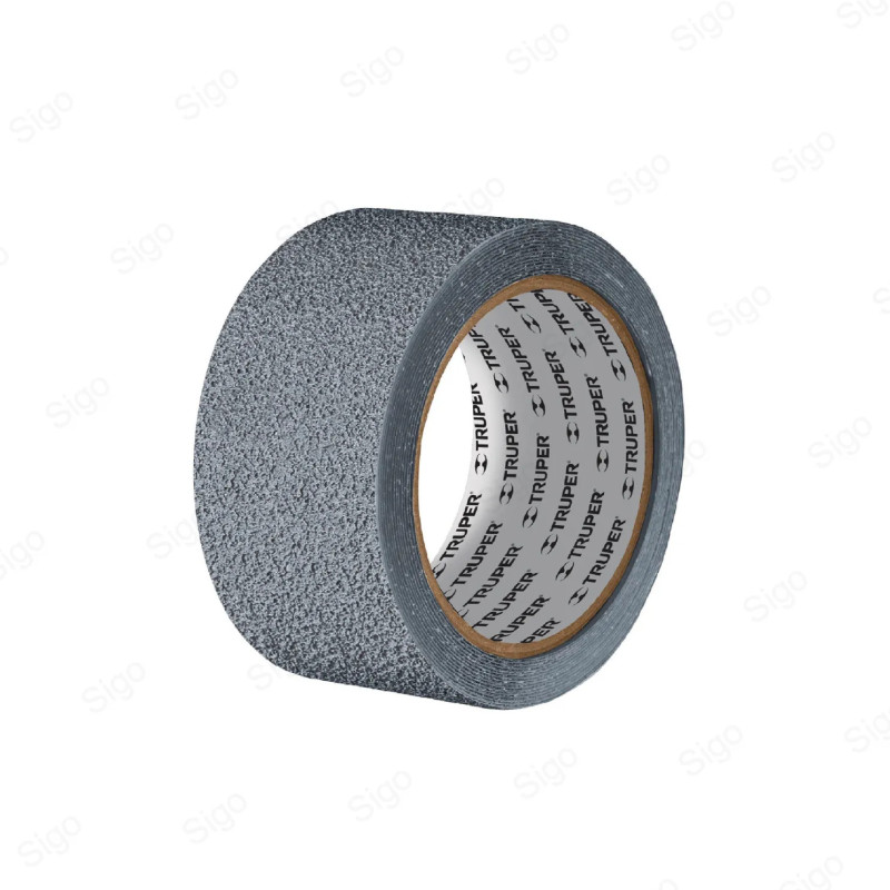 ▶︎ Cinta Antiderrapante Gris | 2" x 5 Metros | TRUPER