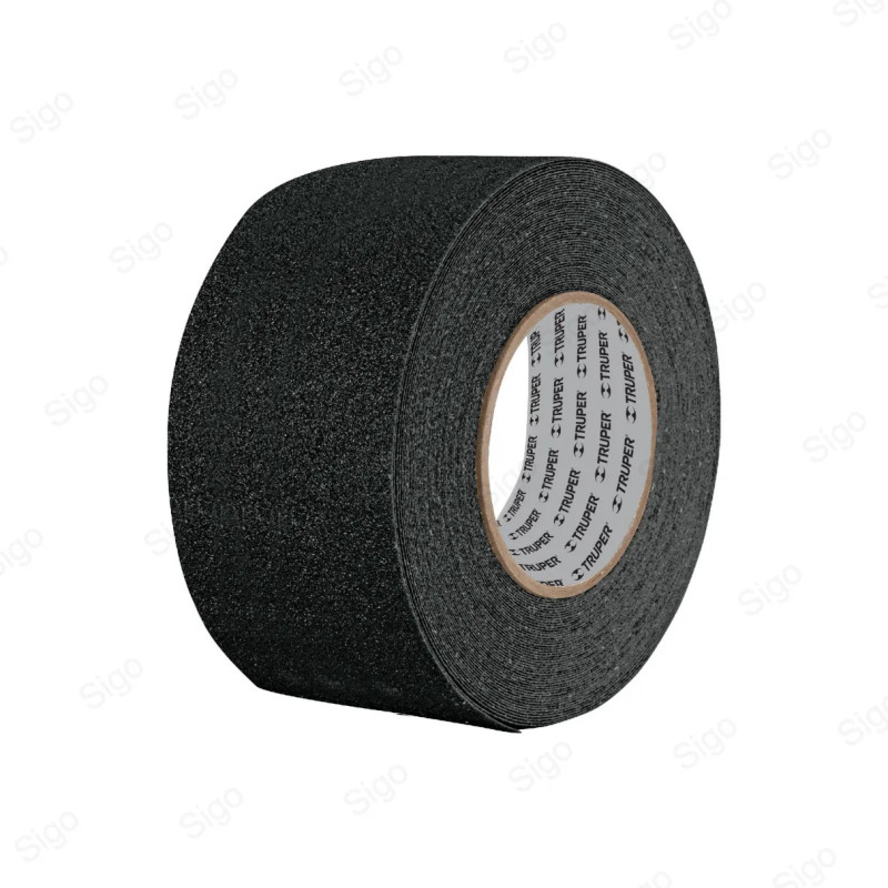 ▶︎ Rollo Cinta Antideslizante Negra 2" x 5 metros | TRUPER